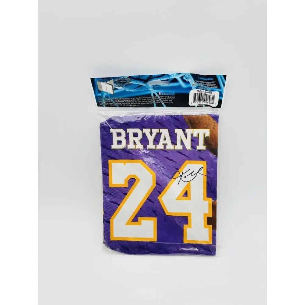 Rare 2010 LOS ANGELES KOBE BRYANT NBA STRETCHABLE FABRIC BOOK COVER NOS